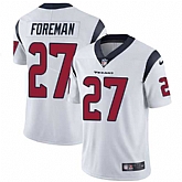 Nike Houston Texans #27 D'Onta Foreman Men's Limited White NFL Vapor Untouchable Road Jersey,baseball caps,new era cap wholesale,wholesale hats